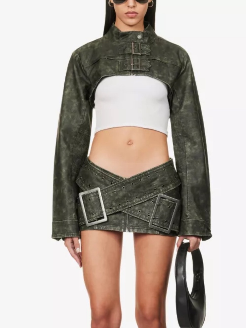 JADED LONDON. Assassin high-neck regular fit woven jacket